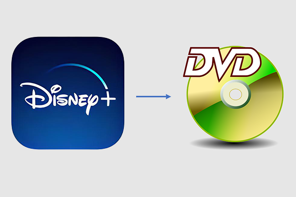 Disney+の動画をDVDに書き込む