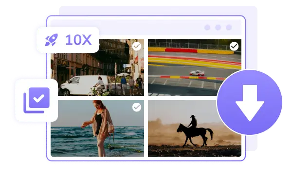 超高速でバッチダウンロード
