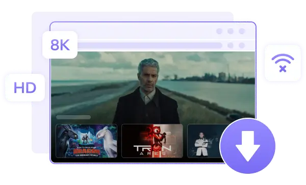 1,000+の動画サイトからダウンロード